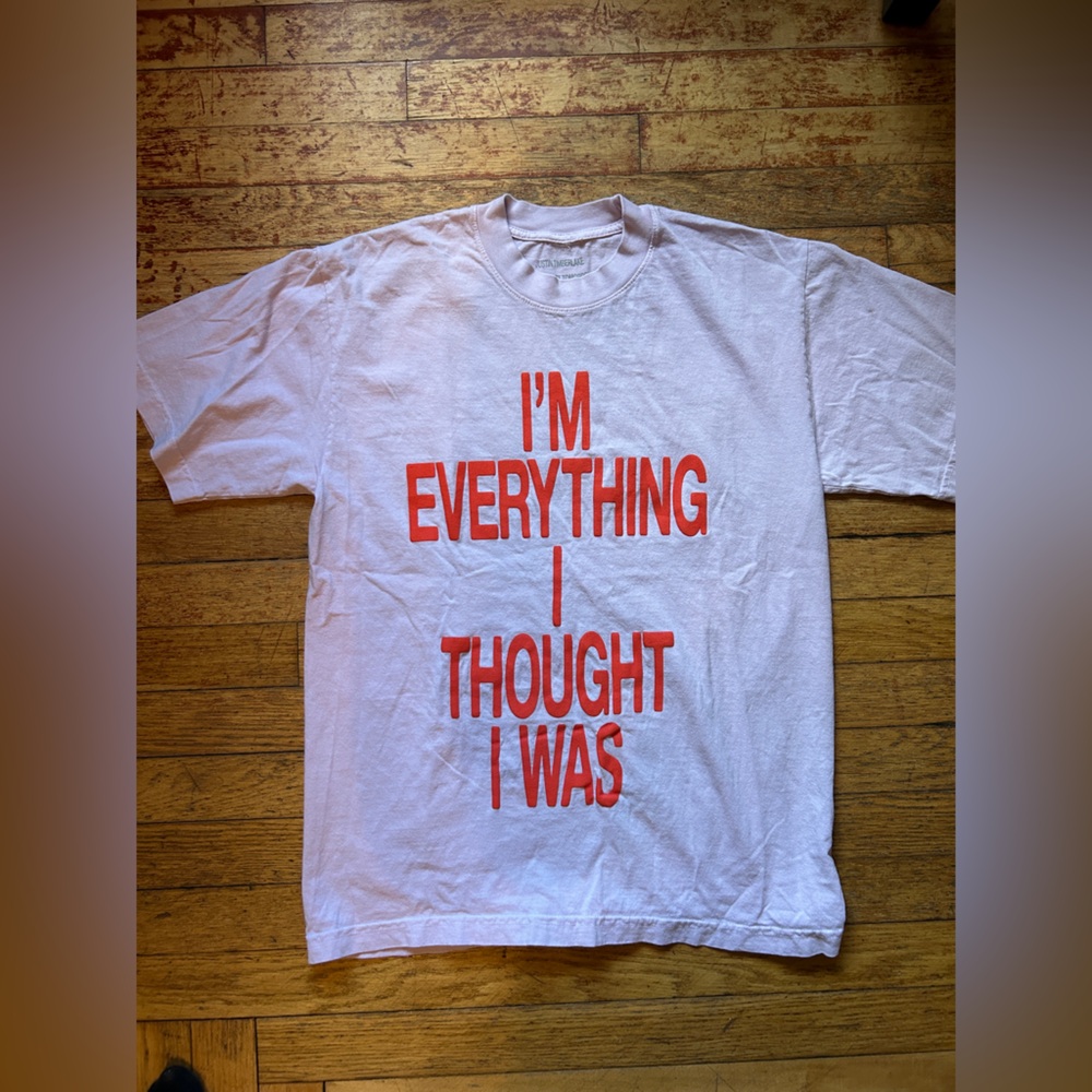 Justin Timberlake soft purple world tour Shirt with Red Text